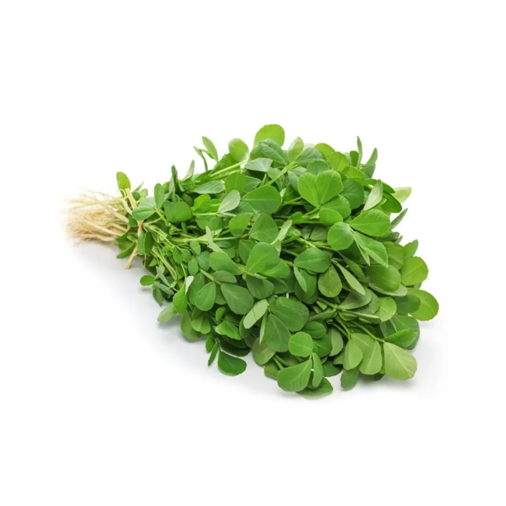 Fenugreek leaves (methi)